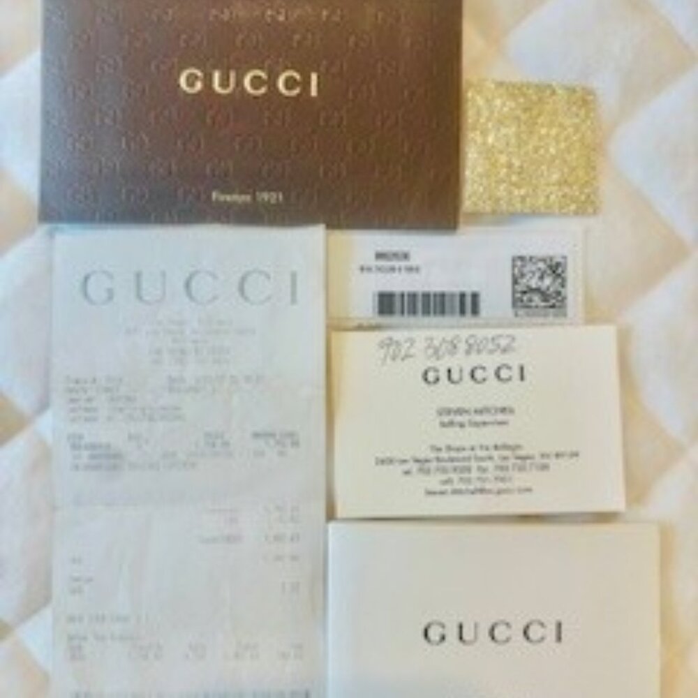 Gucci Purse Gold/Black - image 1